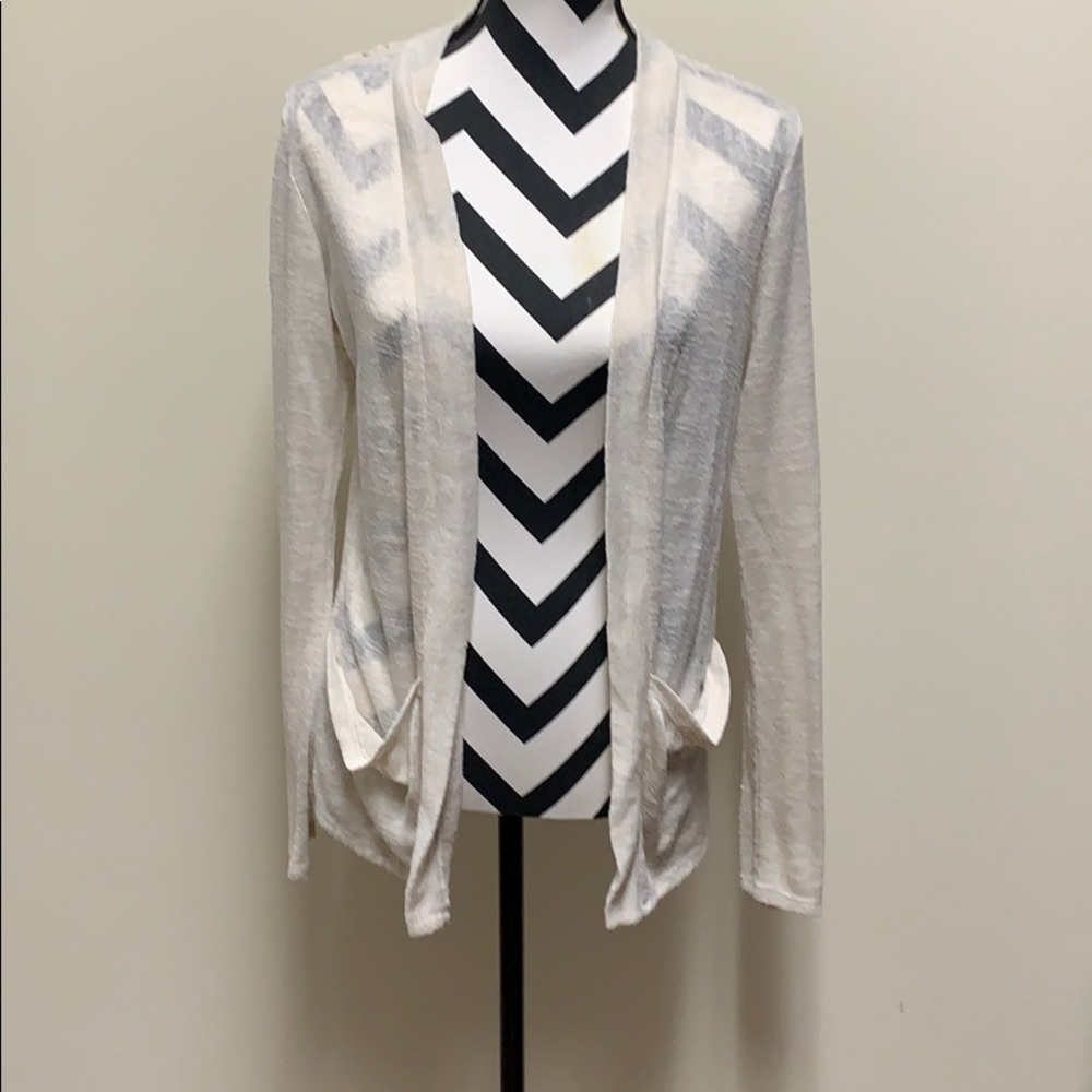 Cream cardigan